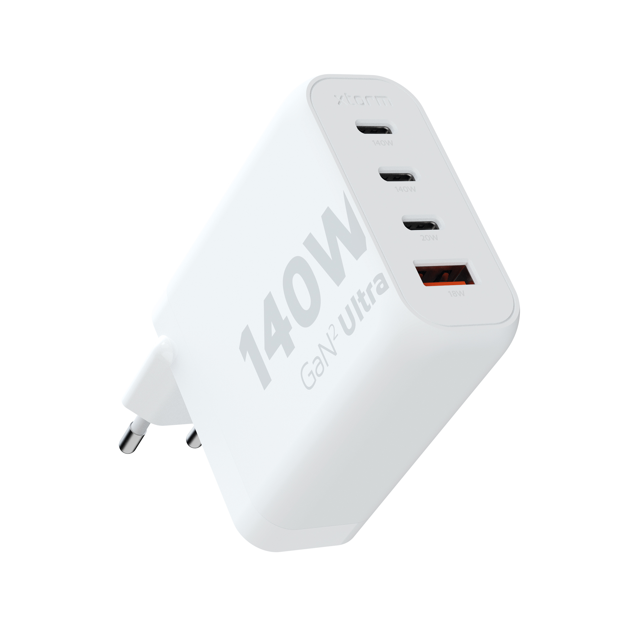Xtorm XTORM Chargeur mural écologique XEC140 140 W 4 ports USB-A USB-C PD certifié GRS