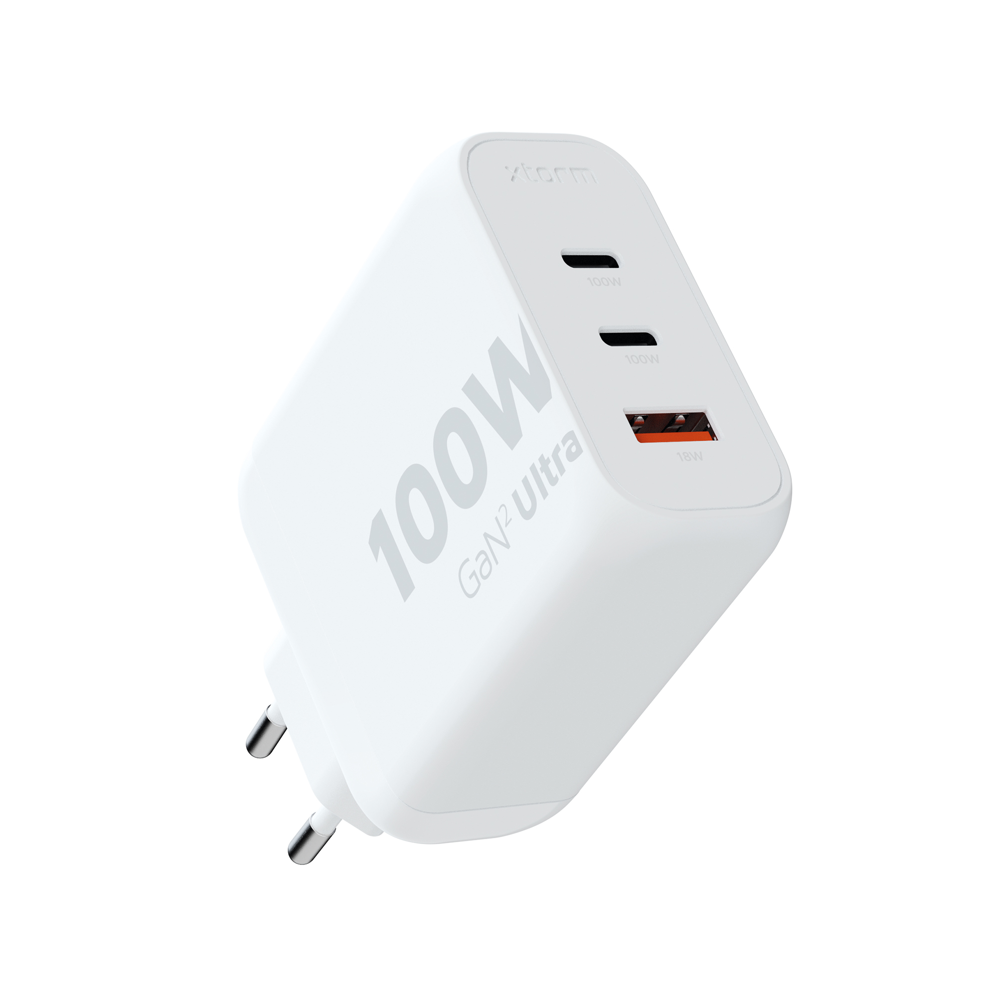 Xtorm XTORM Chargeur mural écologique XEC100 100 W 3 ports USB-A USB-C PD certifié GRS
