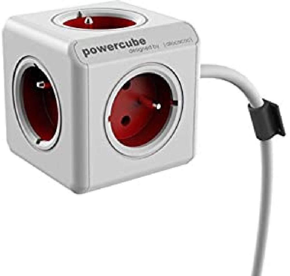 1Control Prise Power Cube Extended 5 prises
