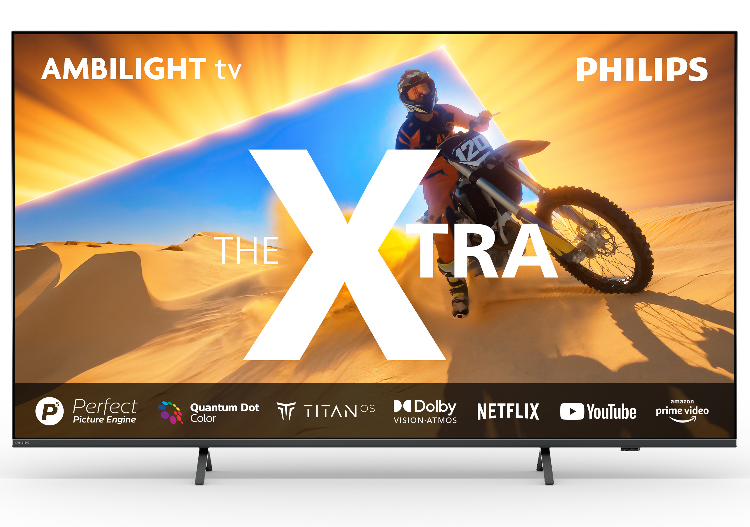PHILIPS tv qled  75pml9009 mini led ambilight