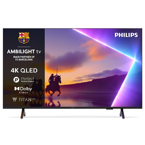 PHILIPS QLED 85PUS8500 215 cm 4K UHD Ambilight Smart OS Titan 2025