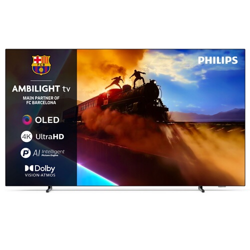 PHILIPS OLED 55OLED760 139 cm 4K UHD Ambilight P5 IA VRR 120 Hz Smart OS Titan 2025