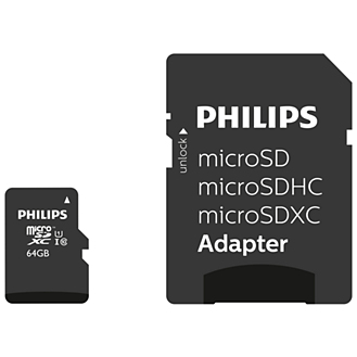 PHILIPS Accessoire Carte mémoire Micro SDHC
