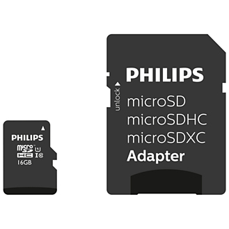 PHILIPS Carte mémoire Micro SDHC