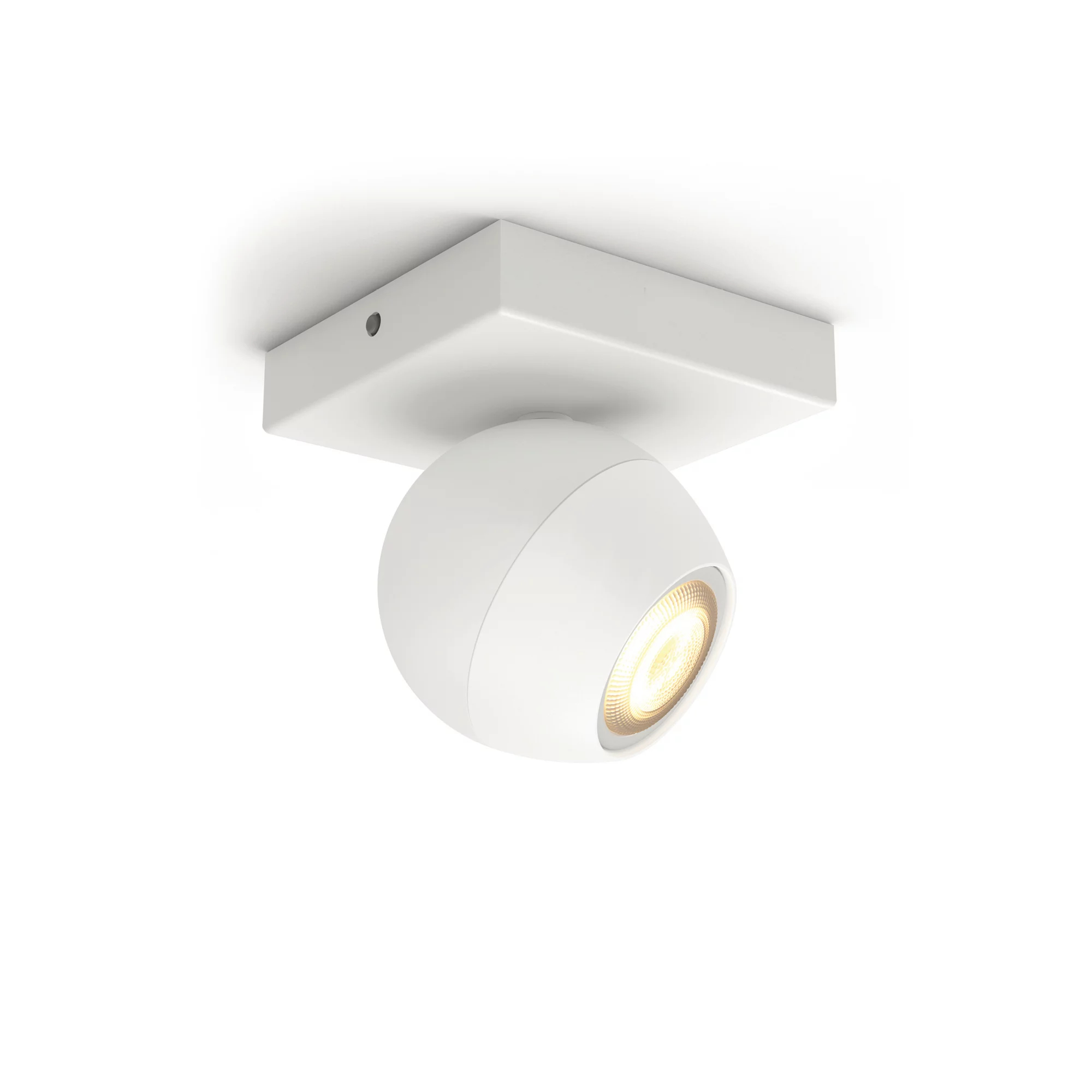 Philips Hue White Ambiance Buckram Einzelspot (weiÃ