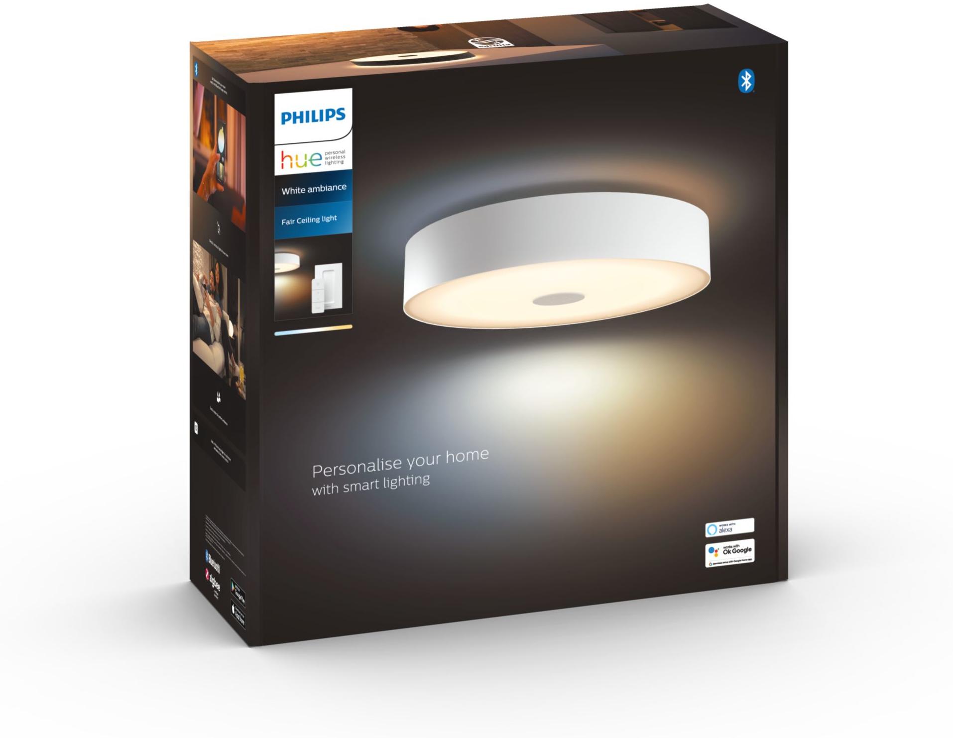 Philips Hue Plafonnier Hue Fair Blanc+tlc
