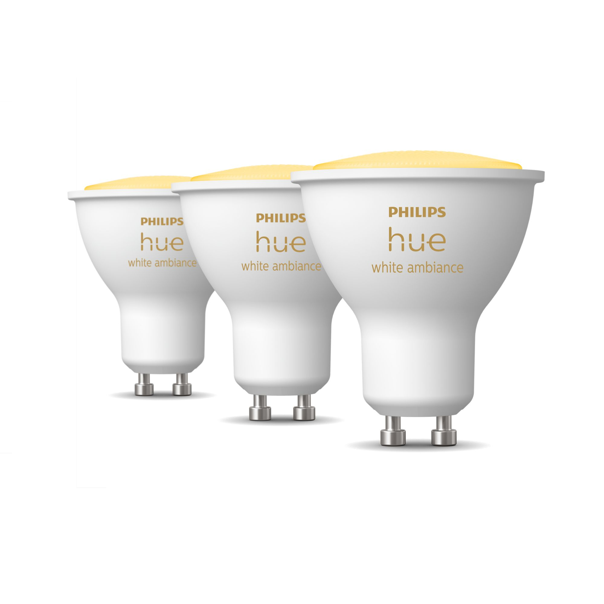 Philips Hue Ampoule connectée Hue WA 5W Pack de 3 GU10