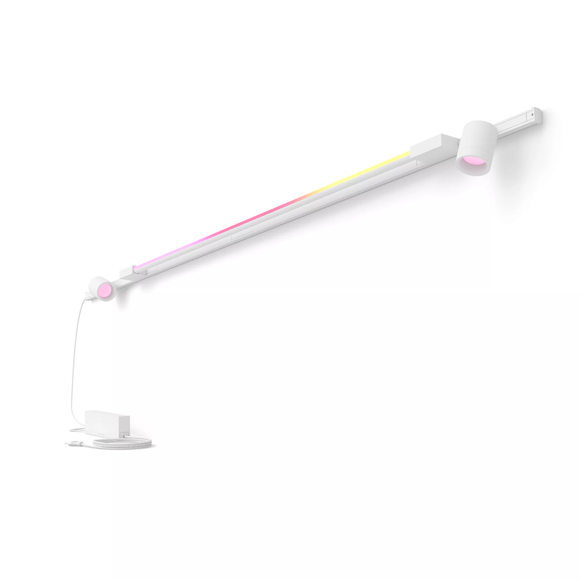 Philips Hue White & Color Ambiance Perifo Basis-Set Wandleuchte droit