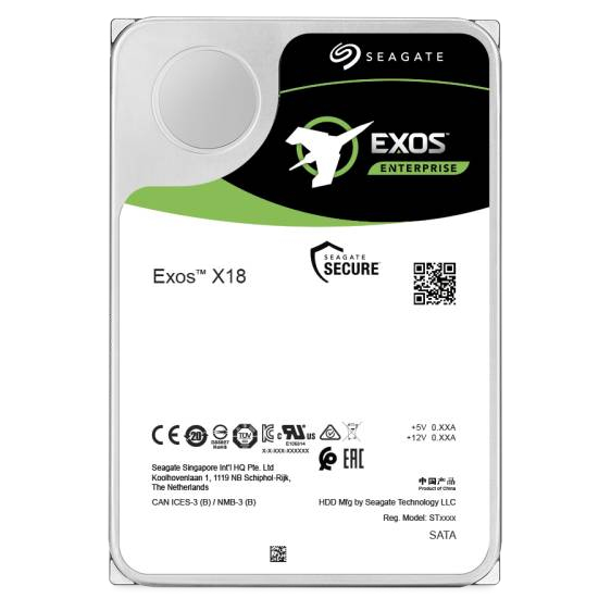 Seagate Exos X18 12To SATA 512e/4Kn