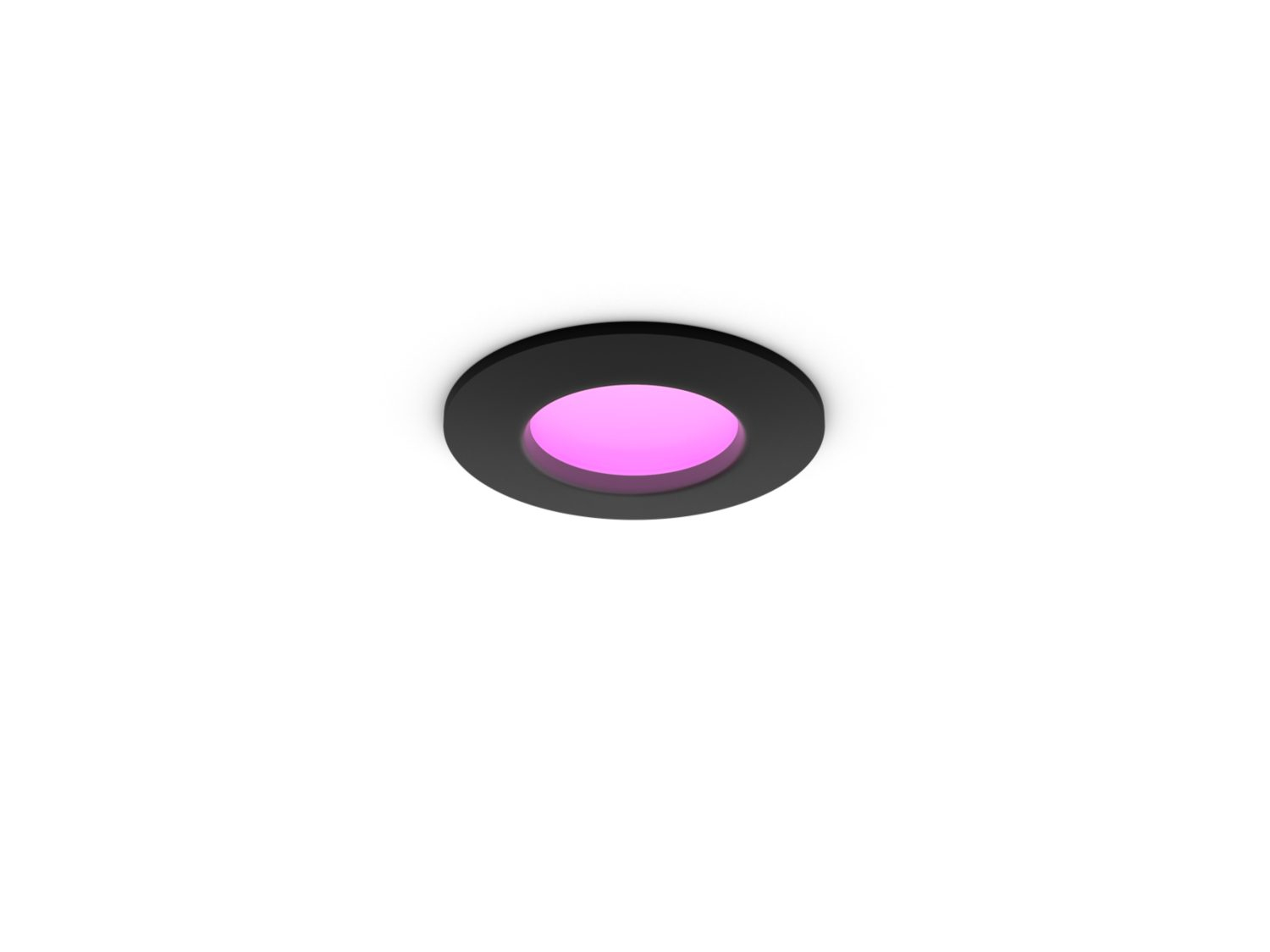 Philips Hue Hue White & Color Ambiance Slim Einbauleuchte 90 mm (schwarz)