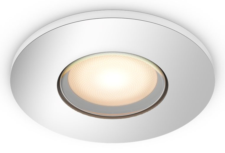 Philips Hue White Ambiance Adore Bathroom Einbau- et Einlege-Downlight (silber)