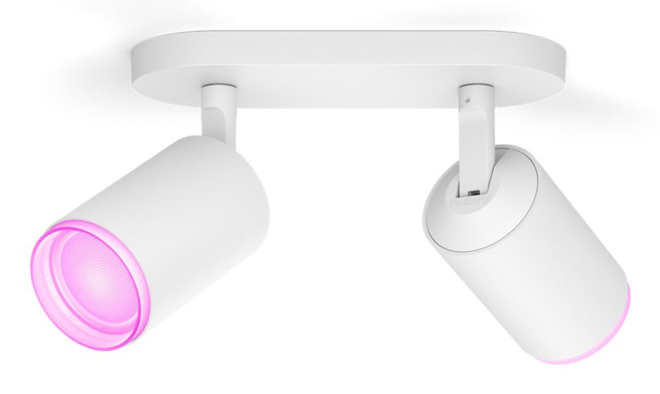 Philips Hue White & Color Ambiance Fugato 2er-Spot (weiÃ)