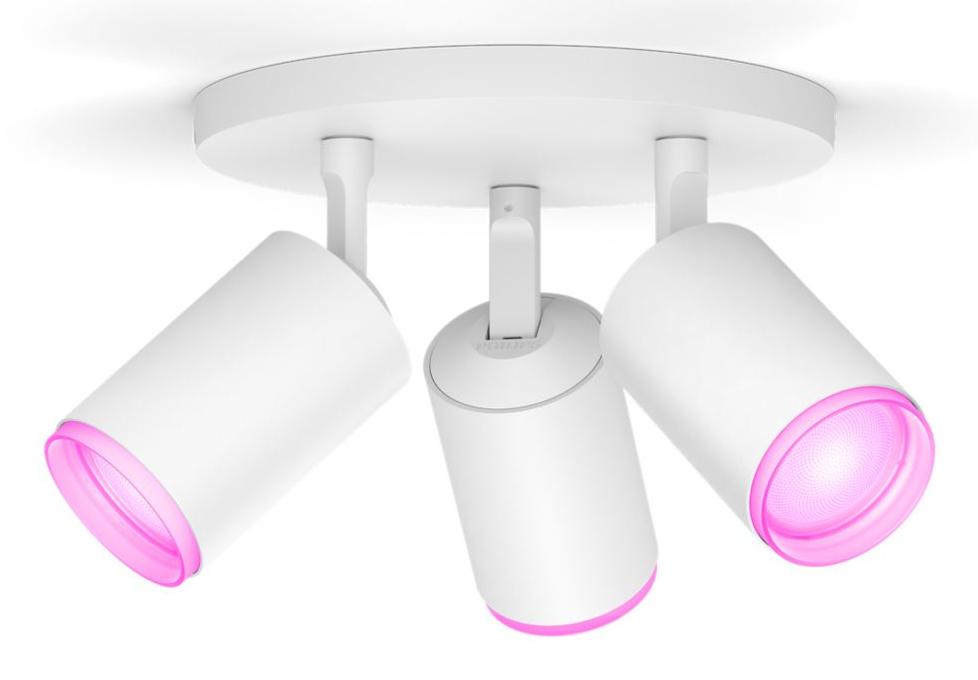 Philips Hue White & Color Ambiance Fugato 3er-Spot (weiÃ)