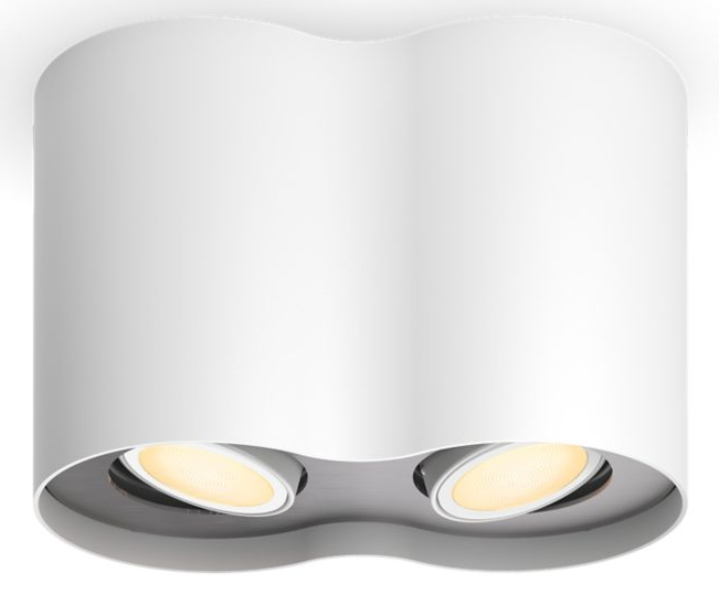 Philips Hue White Ambiance Pillar Doppelspot (weiÃ