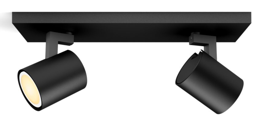 Philips Hue White Ambiance Runner Doppelspot (schwarz