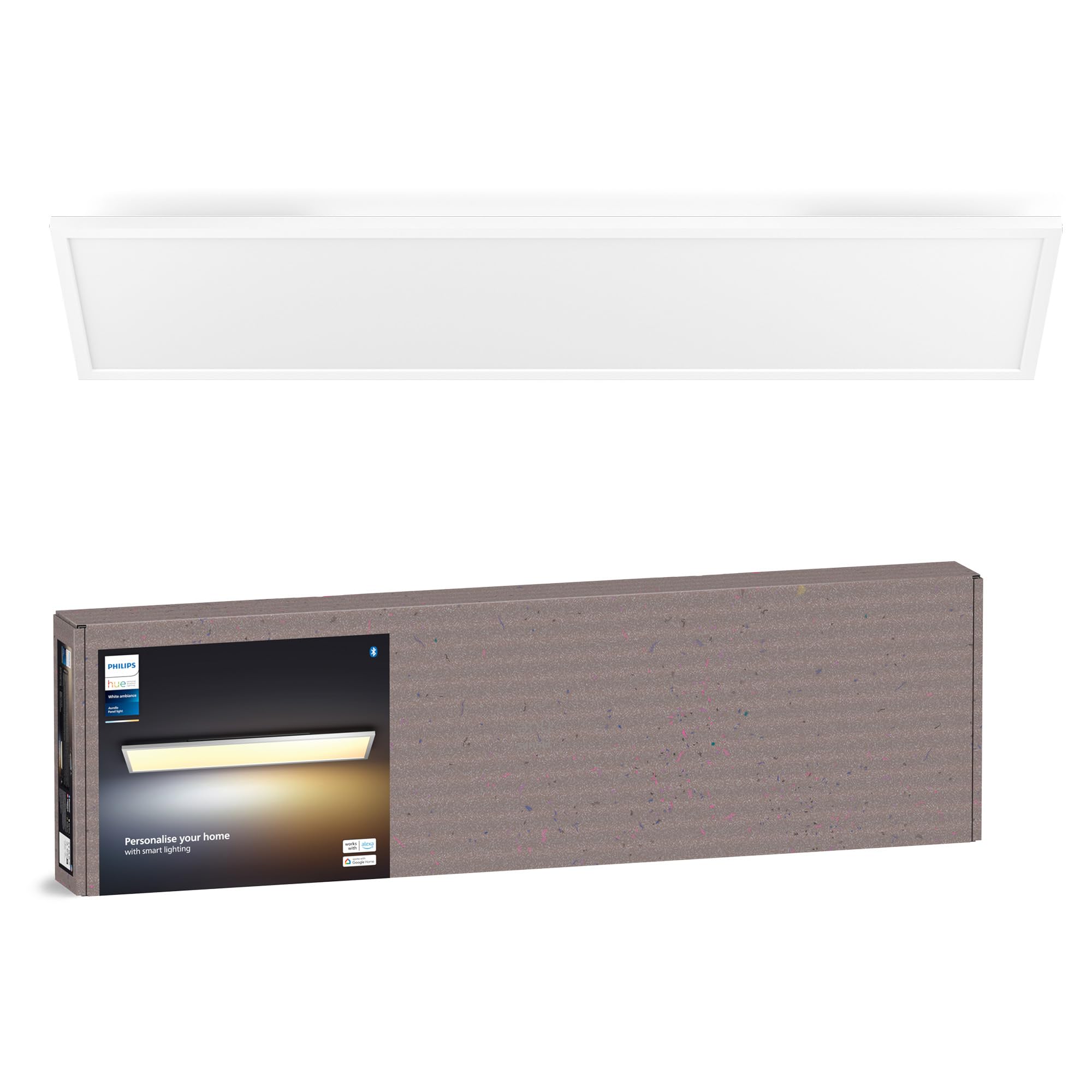 PHILIPS White Ambiance Aurelle rechteckige Panelleuchte