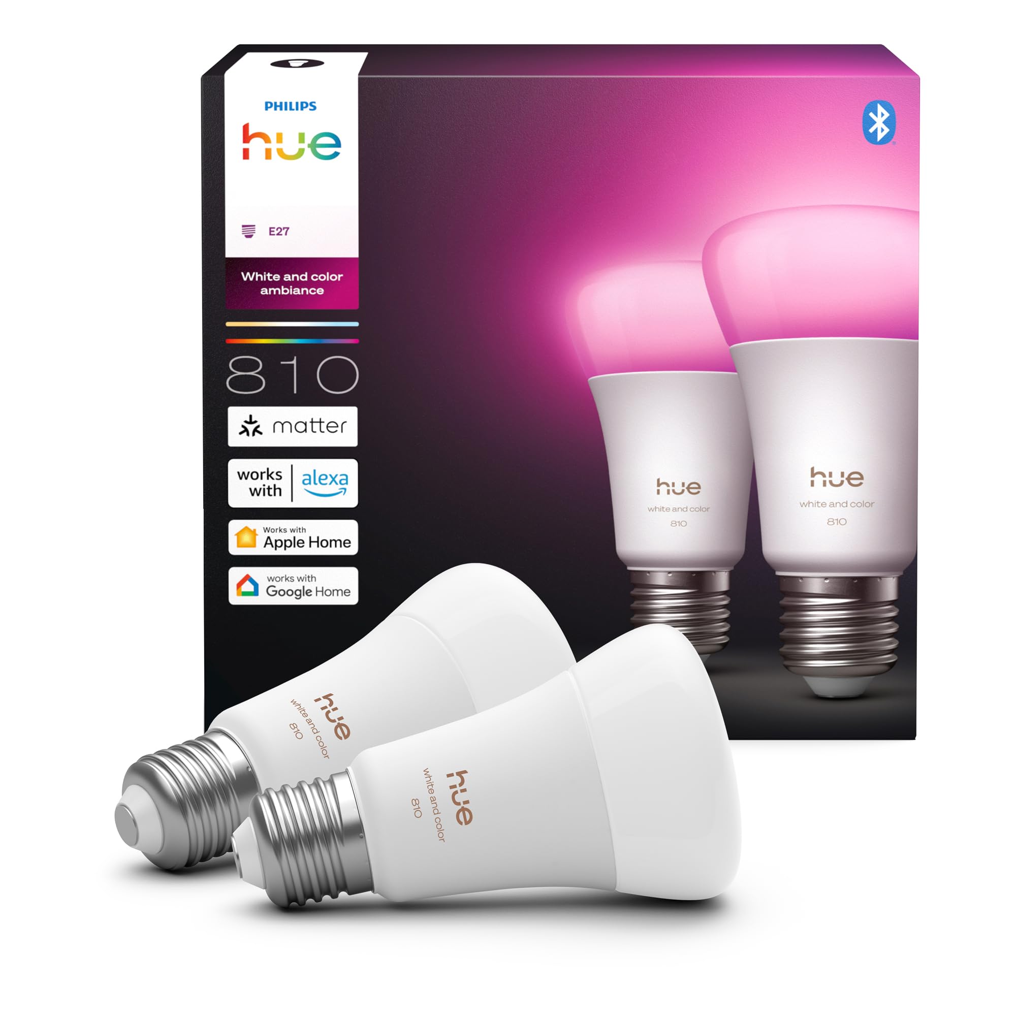 Philips Hue Philips HW&CA 10W E27 x2