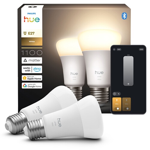 Philips Hue W 10.5W A60 E27 EU 2P