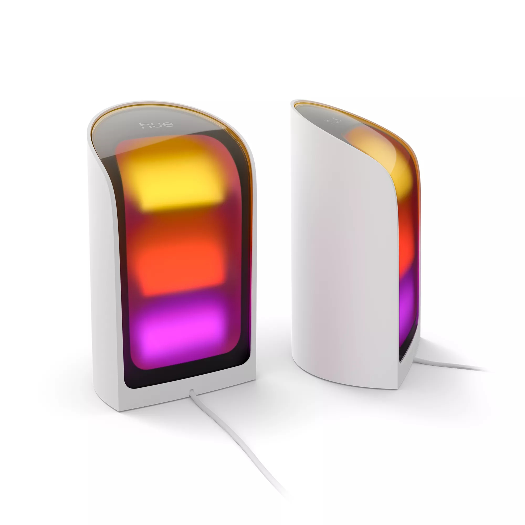 PHILIPS Lampe connectée Hue Play Wall washer 2-pack blanc