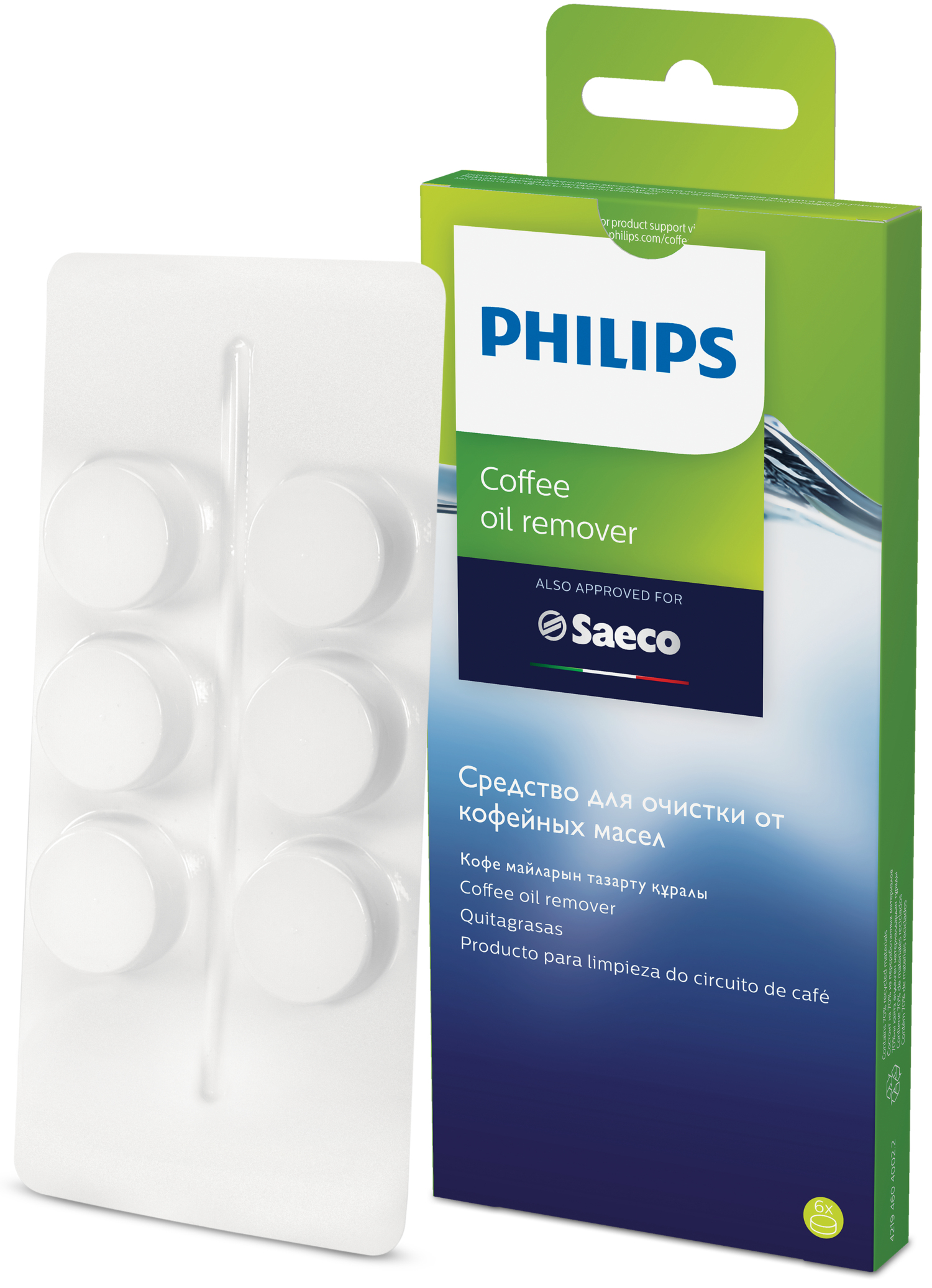 PHILIPS CA6704/10 Capsules de nettoyage Machine à expresso