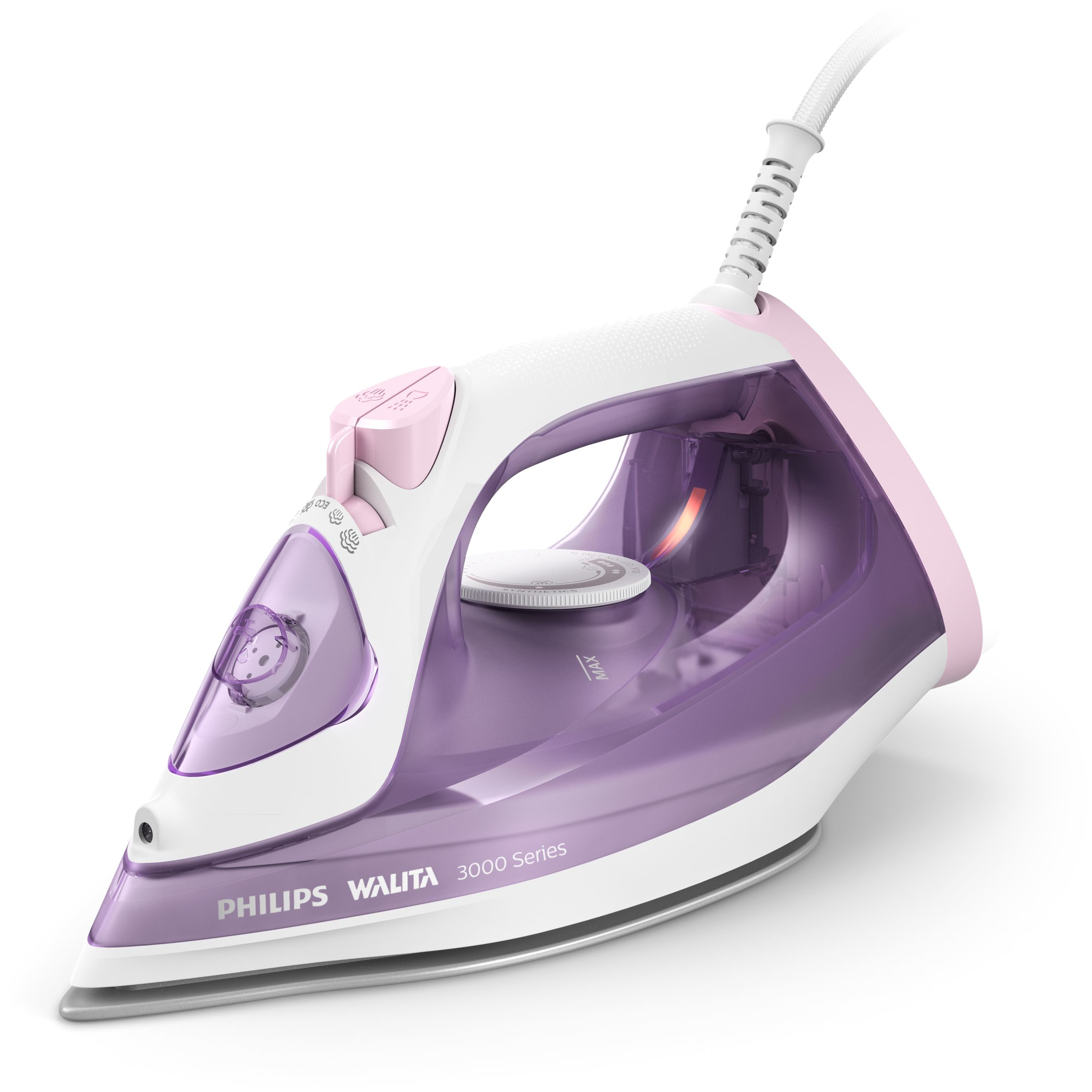 PHILIPS Fer à repasser DST3010/30 fer à vapeur mauve et blanc