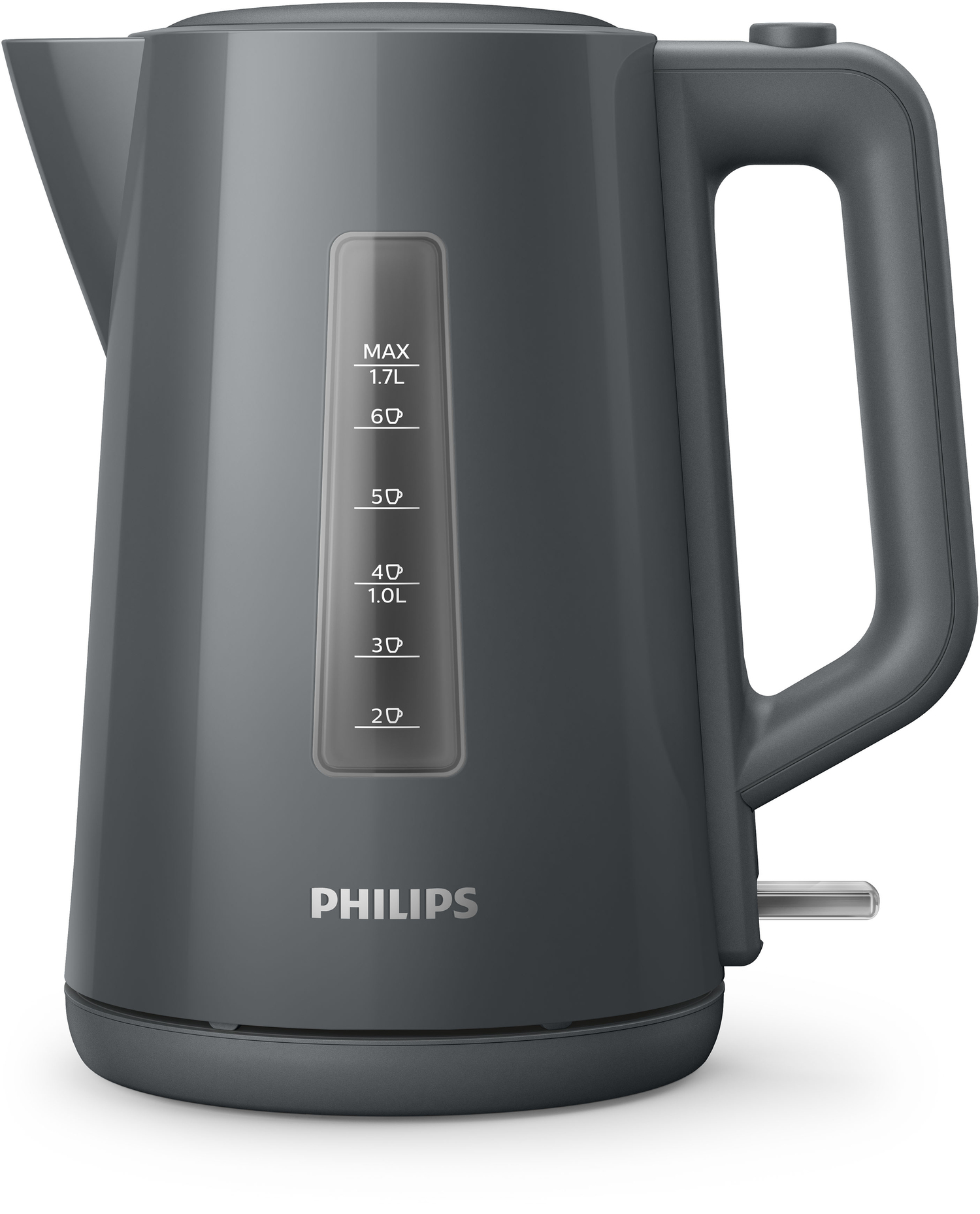 PHILIPS Kettle Orbit 2200W 1.7l entry plastic kettle dark grey