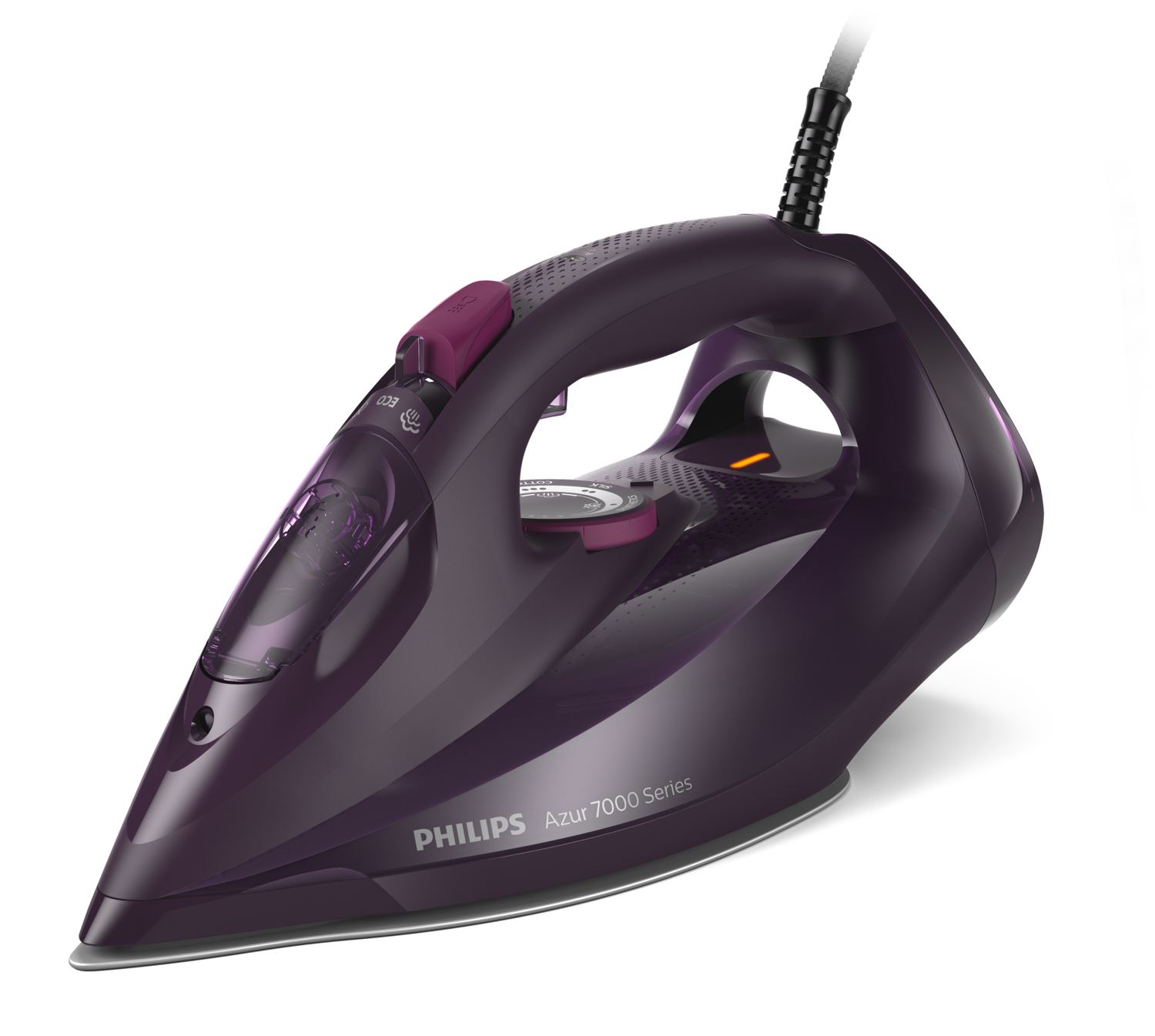 PHILIPS Fer à repasser DST7061/30 fer à vapeur violet et noir