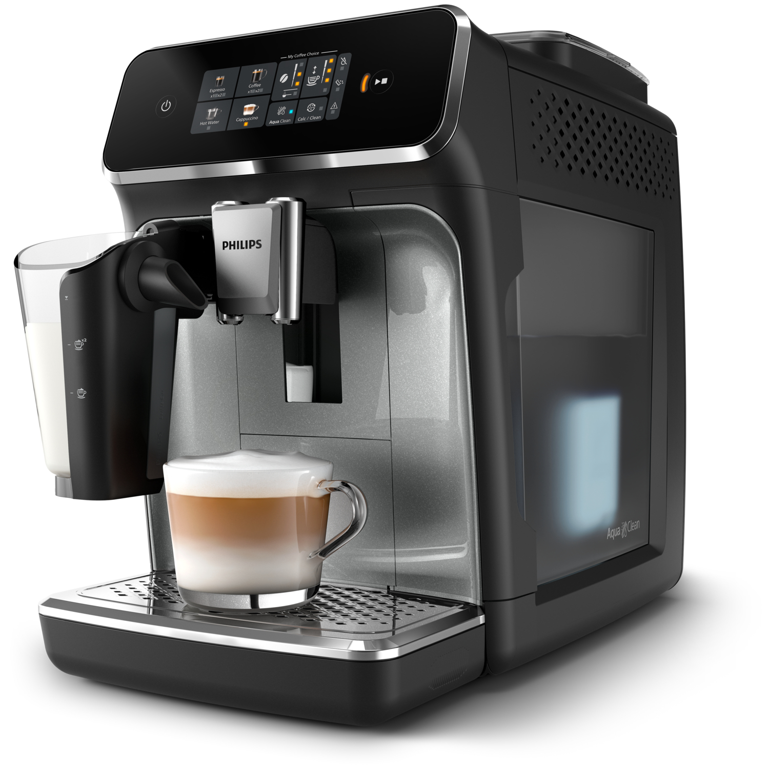 PHILIPS Expresso Broyeur Lattego Silent Brew EP2339/40