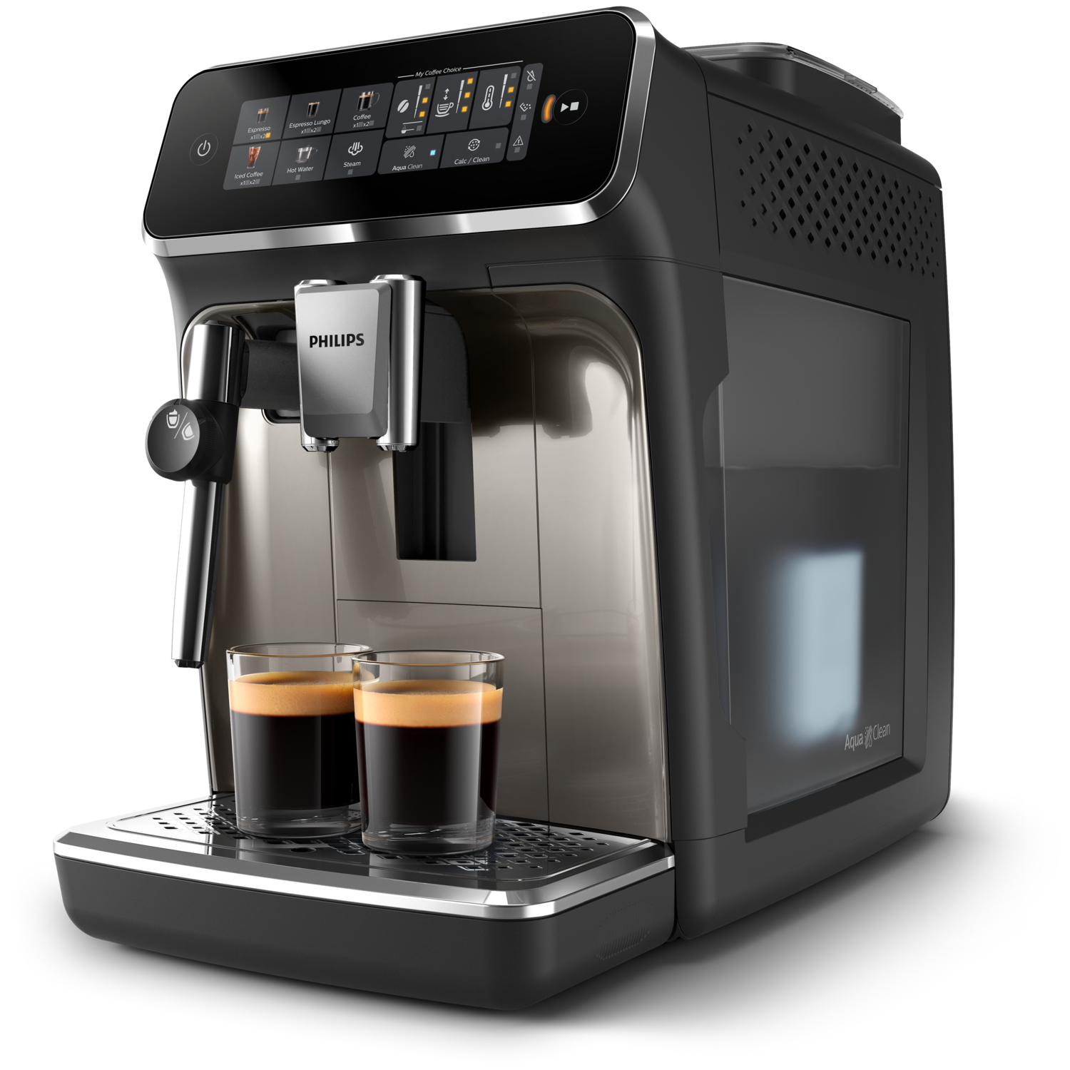 PHILIPS Coffee machine PHI 3300 SERIES CMF BLK / CHROME