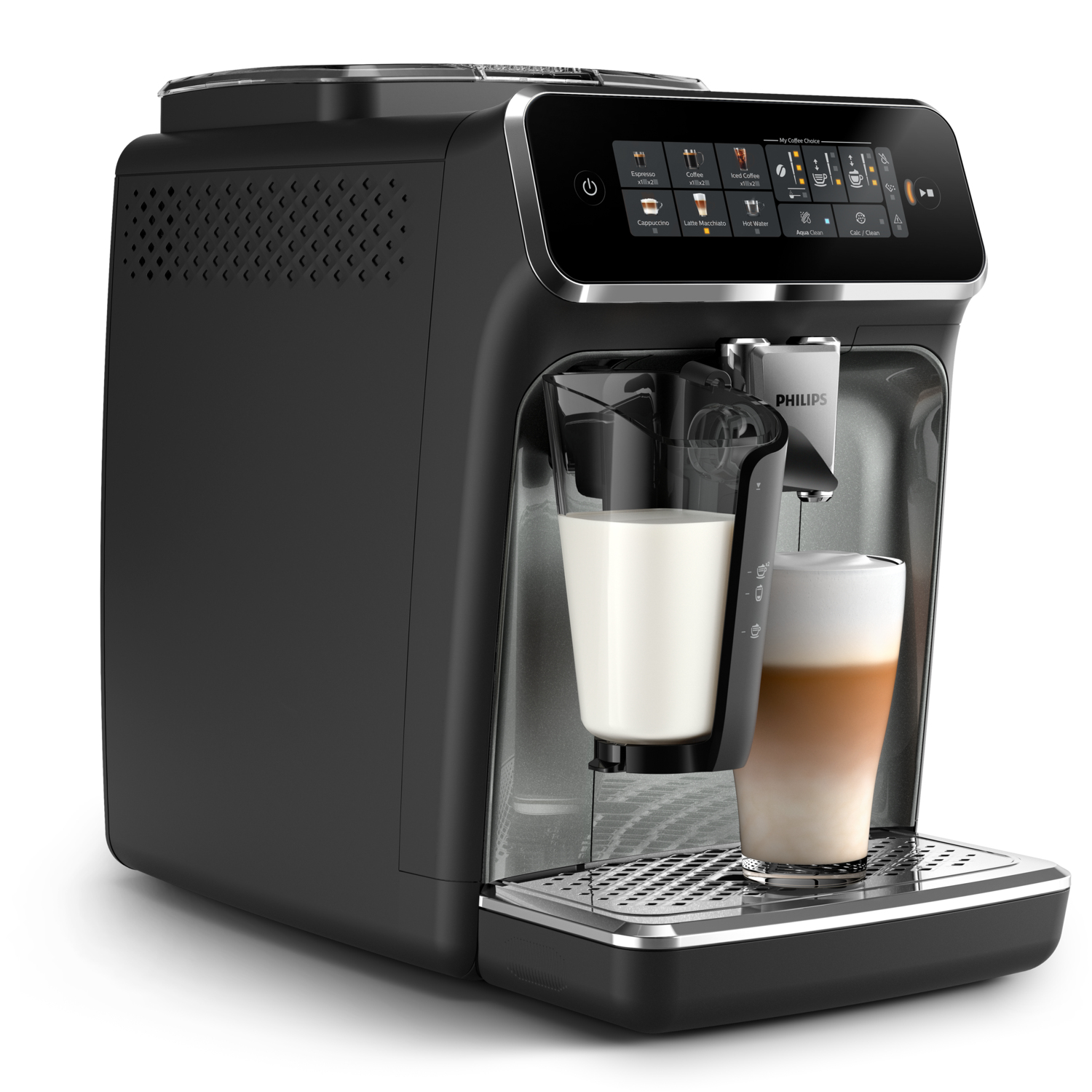 PHILIPS Expresso Broyeur LatteGo Silent Brew EP3349/70
