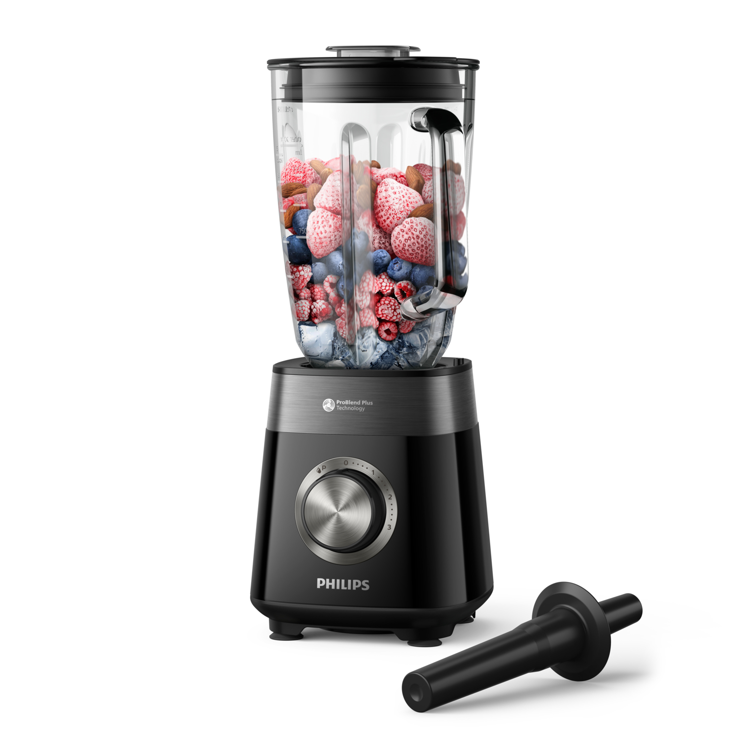 PHILIPS Blender 5000 1200W glass jar 3 + pulse