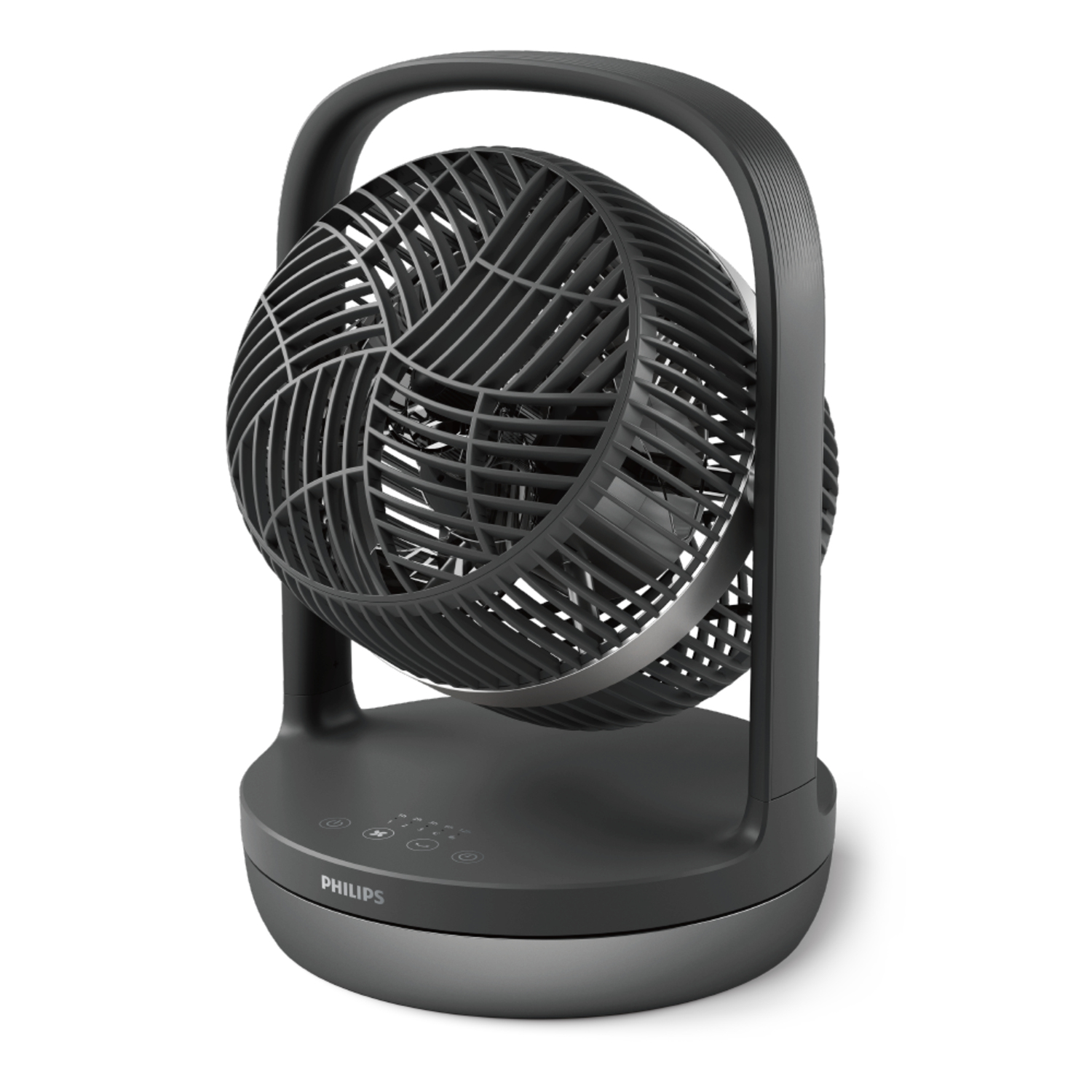 PHILIPS Table Fan Automatic Rotation 3 Modes Black & Silver