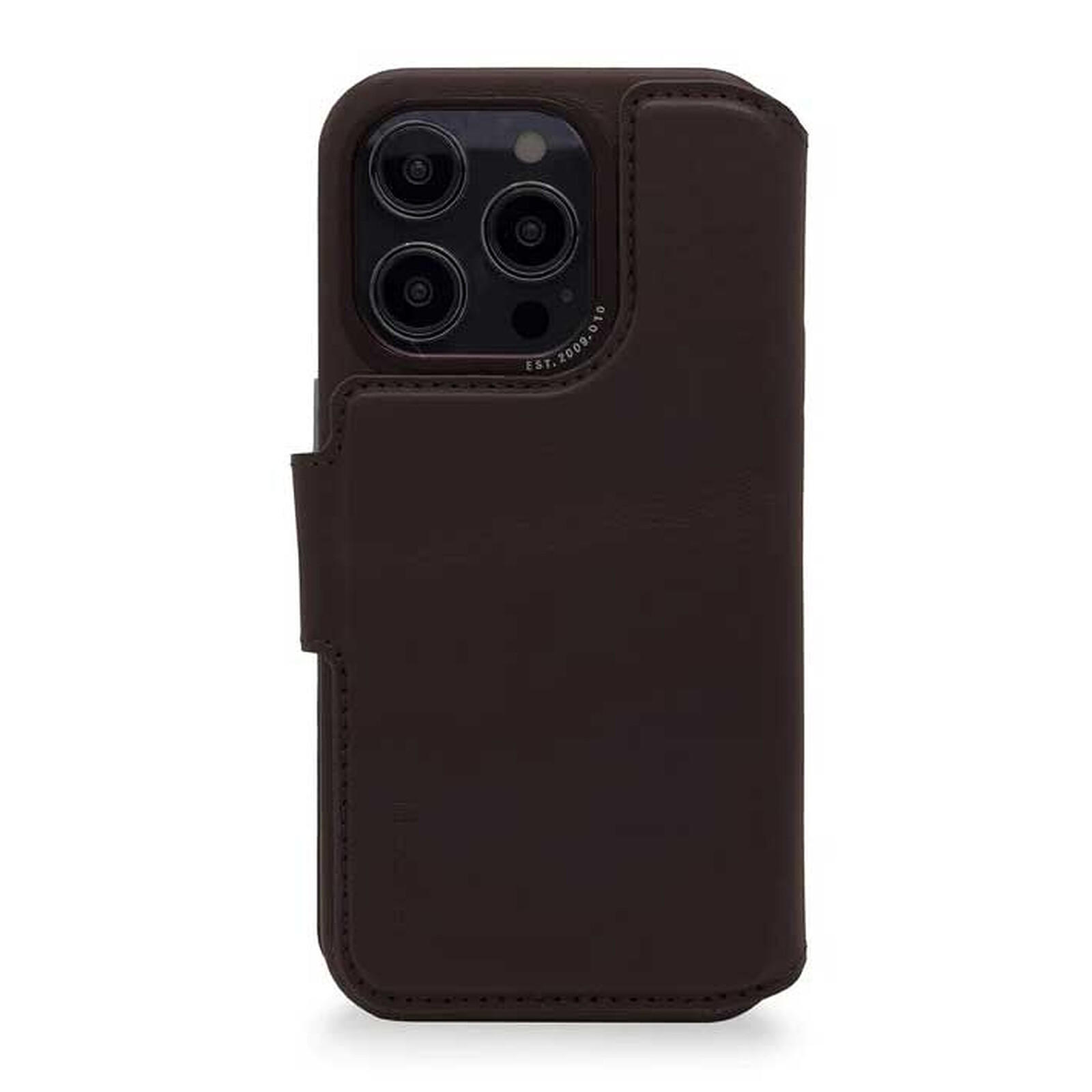 Decoded DECODED Etui folio détachable en cuir pour iPhone 14 Pro Marron