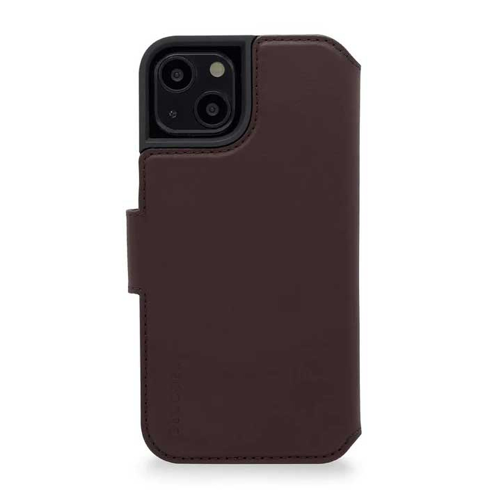 Decoded DECODED Etui Folio en cuir pour iPhone 14 Pro Max Marron