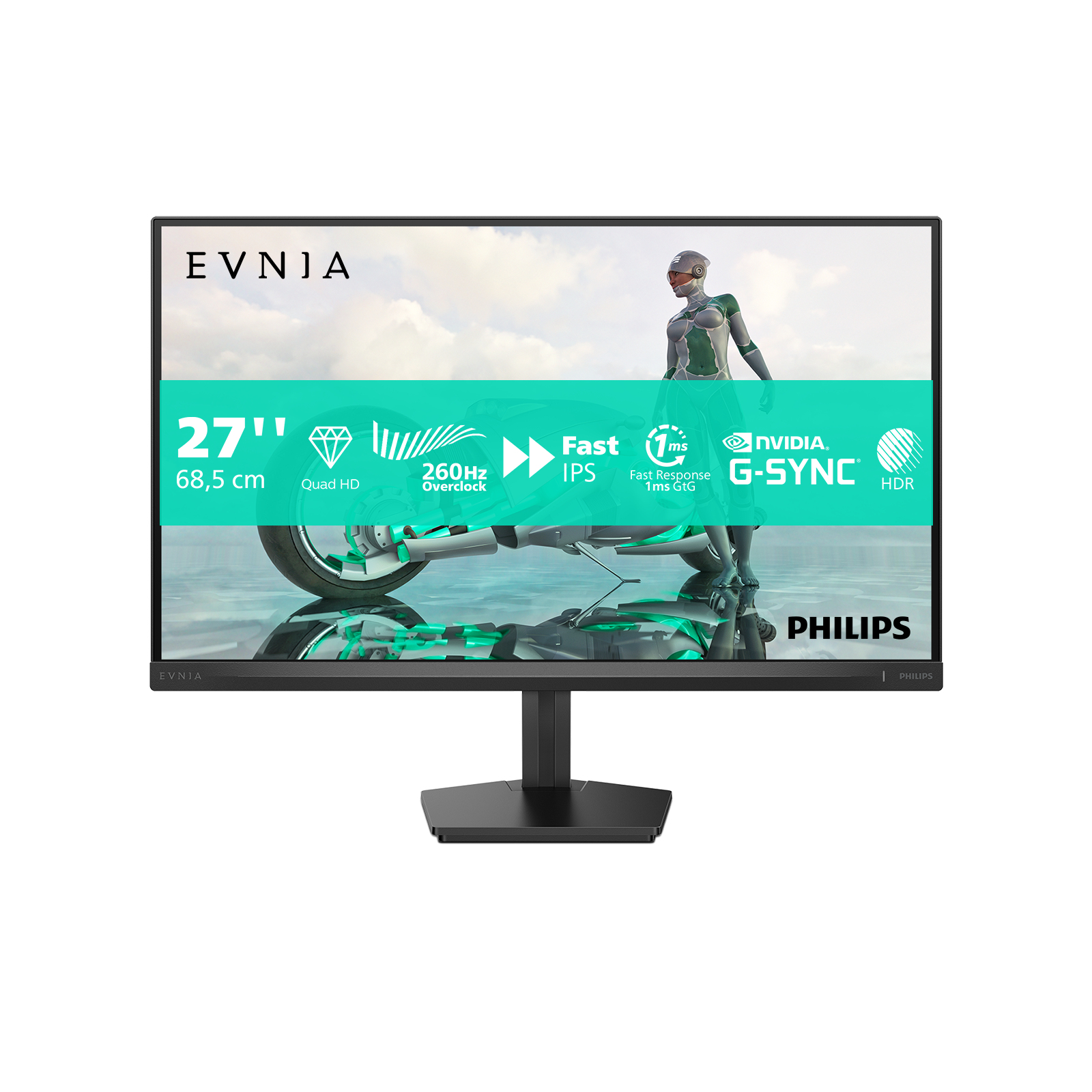 PHILIPS Ecran PC Gaming 27M2N3500PF 27 Pouces QHD 180Hz