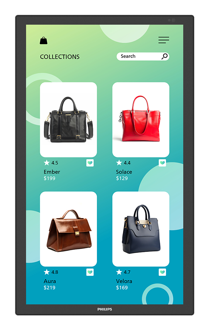 PHILIPS - Afficheur professionnel tactile 32