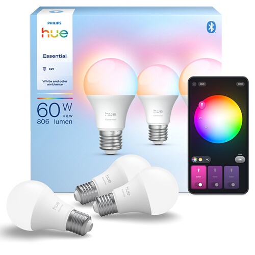 Philips Hue E WCA 806 A60 E27 3P EU