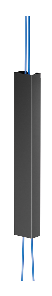 NEOMOUNTS BY NEWSTAR Neomounts Magnetic Cable Cover for sit/stand desk frames, multiple cables, black