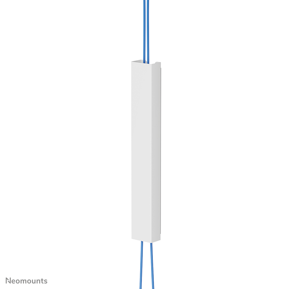 NEOMOUNTS BY NEWSTAR Neomounts Magnetic Cable Cover for sit/stand desk frames, multiple cables, white