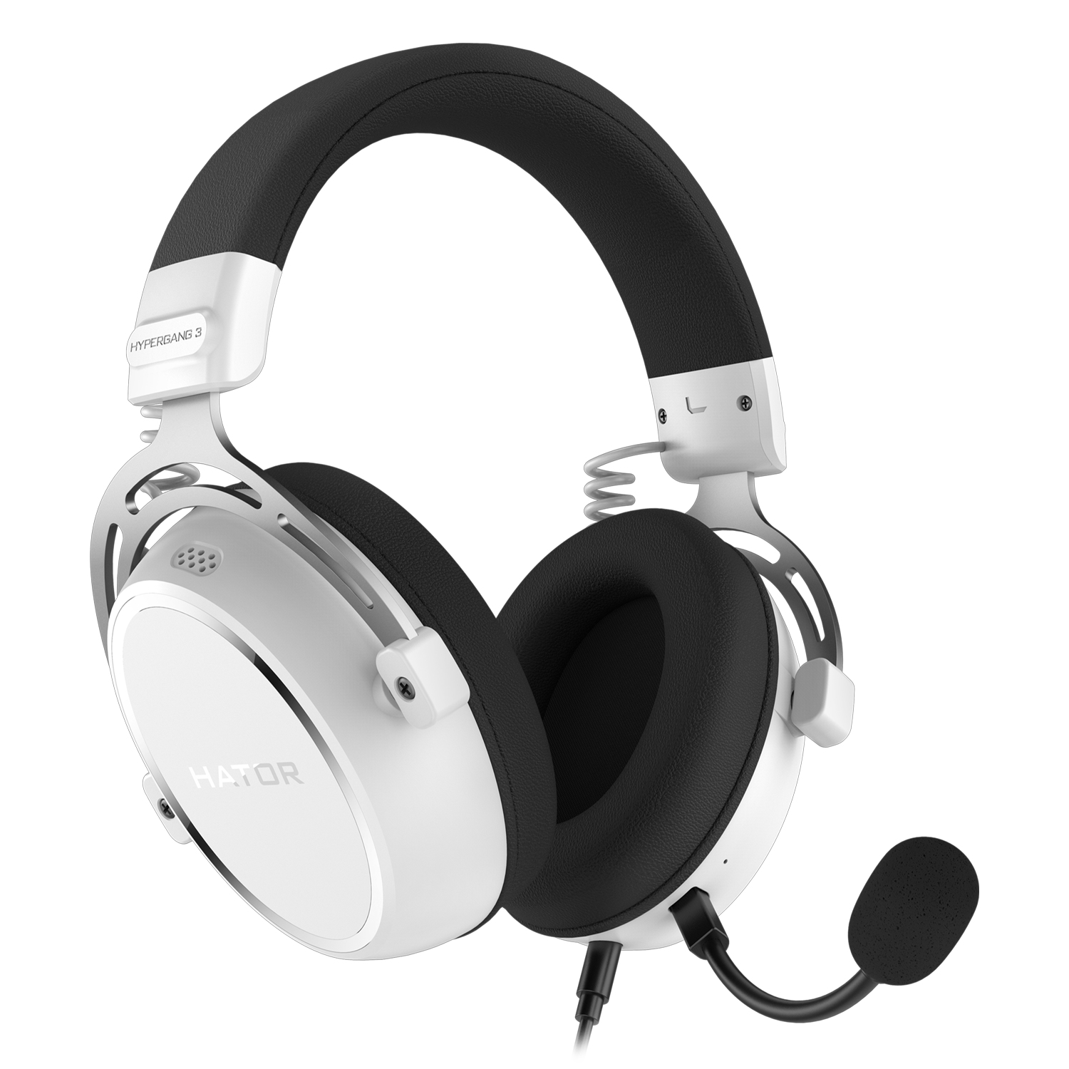 Hator Casque Gamer filaire Hypergang 3 (Blanc)