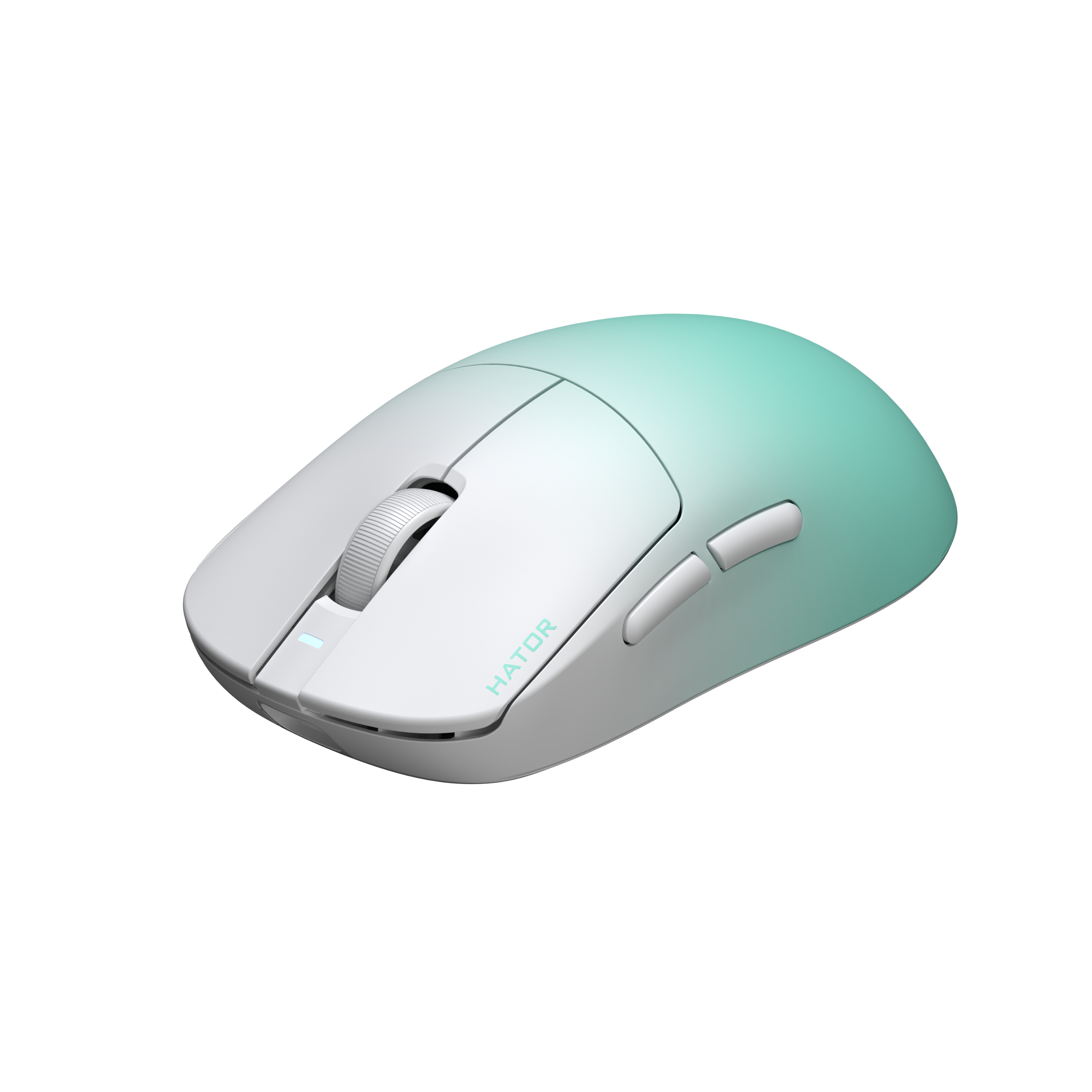 Hator Souris sans fil Gamer  Quasar 3 Ultima 8K (Blanc/Vert)
