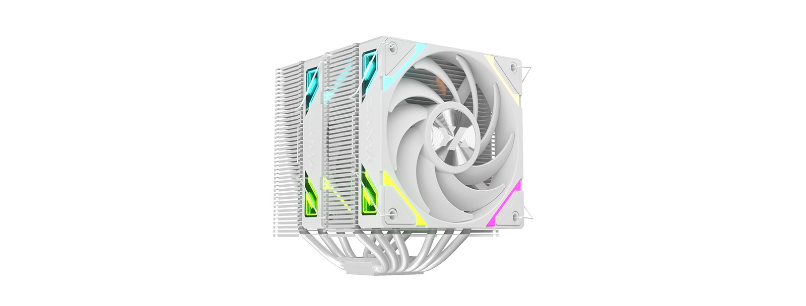 XYZprinting Ventilateur pour processeur  Thermax 6 Duo ARGB (Blanc)