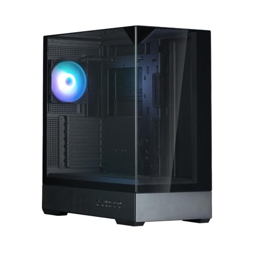 ZALMAN Boitier Moyen Tour ATX P40 Prism RGB avec panneaux vitrés (Noir)