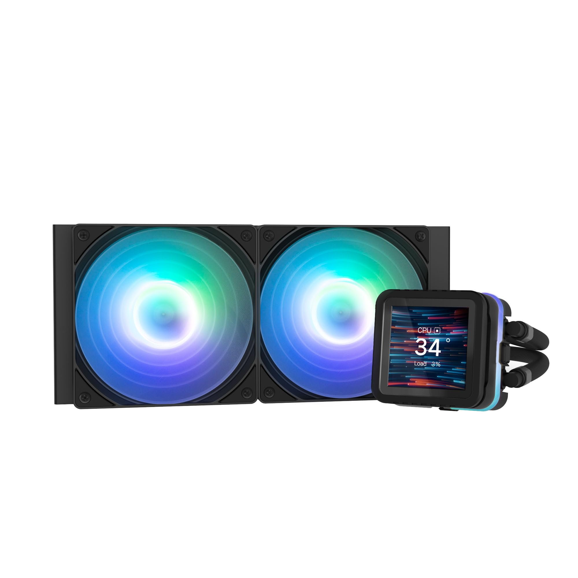 ZALMAN Kit Watercooling AIO Alpha2 DS A24 RGB - 240mm (Noir)