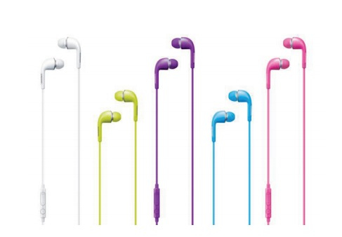 SAMSUNG Kit pieton jack 3 boutons rose