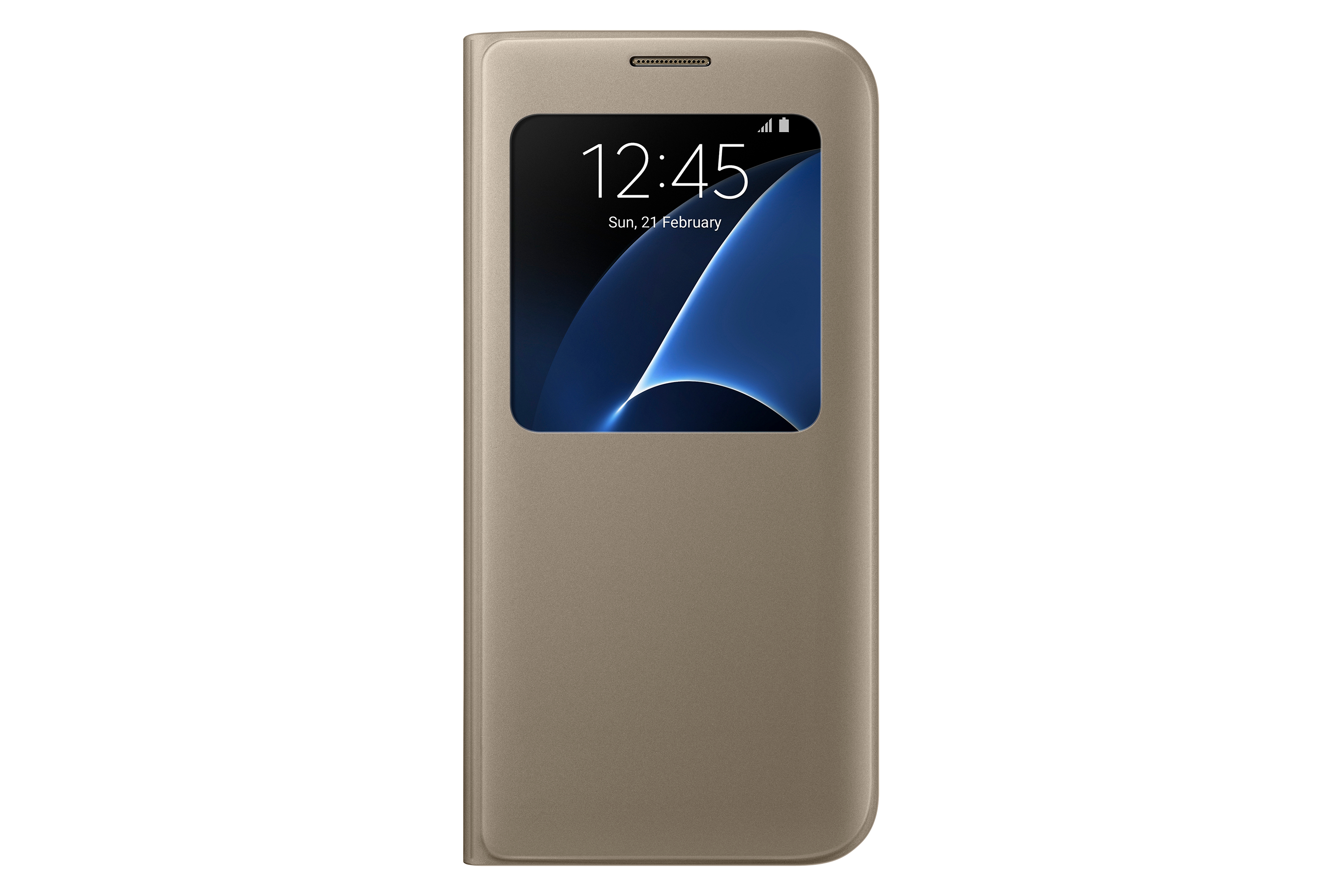 SAMSUNG S-View Or pour Samsung Galaxy S7 Edge