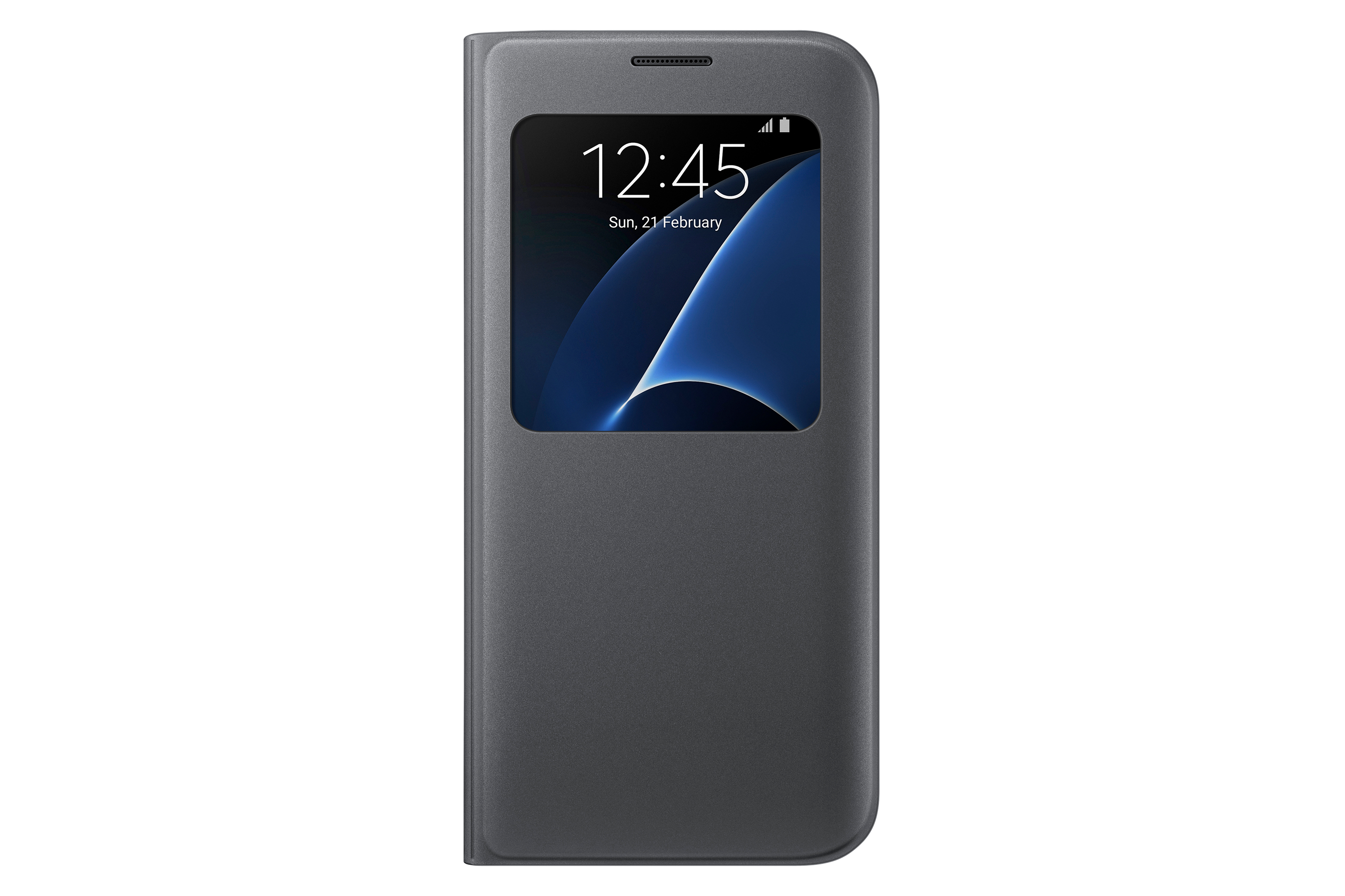 SAMSUNG S-View Noir pour Samsung Galaxy S7 Edge