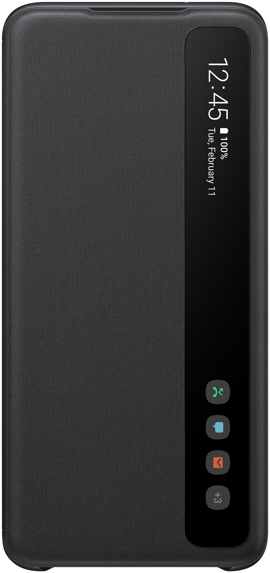 SAMSUNG Etui S20 Clear View cover noir