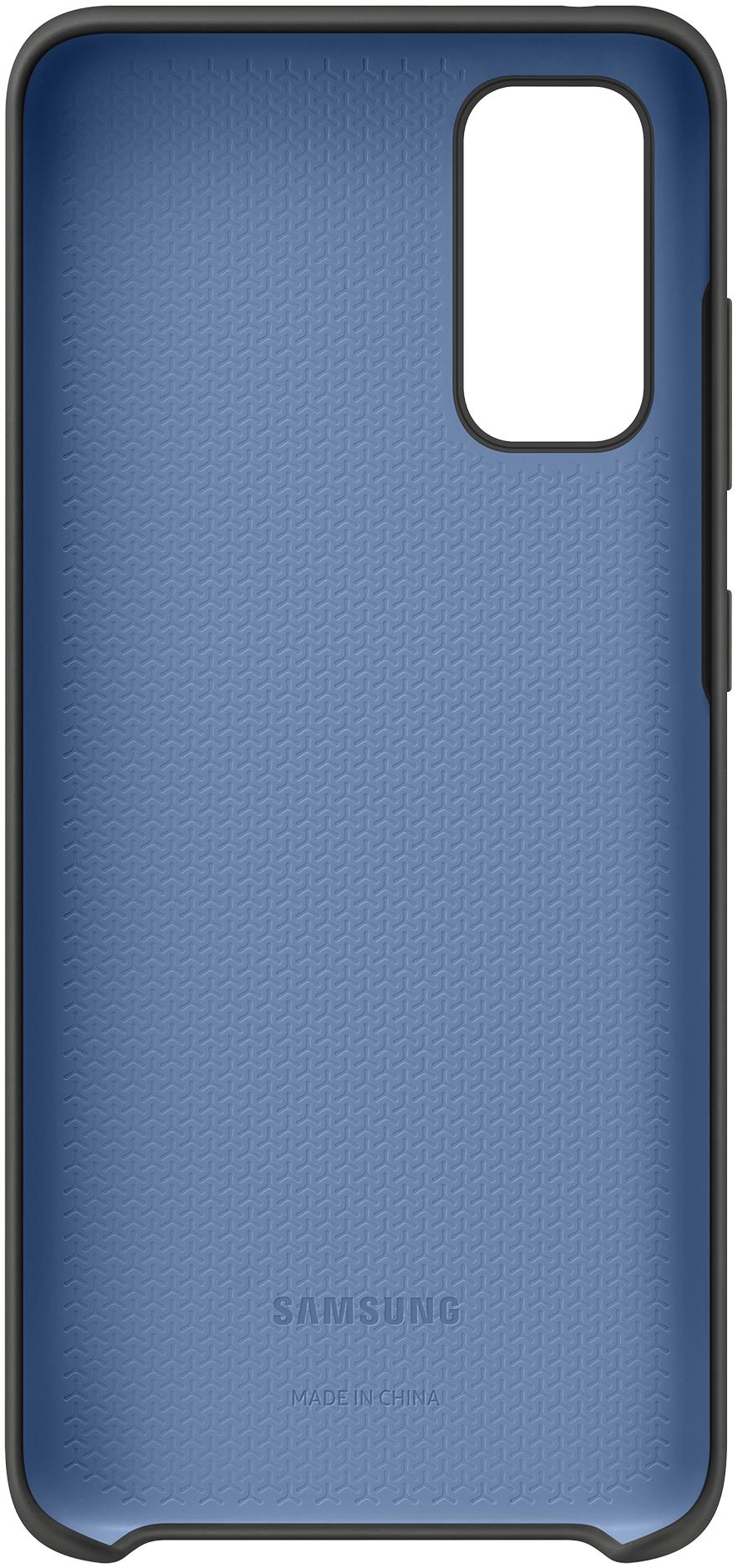 SAMSUNG Coque Silicone Noire pour Galaxy S20