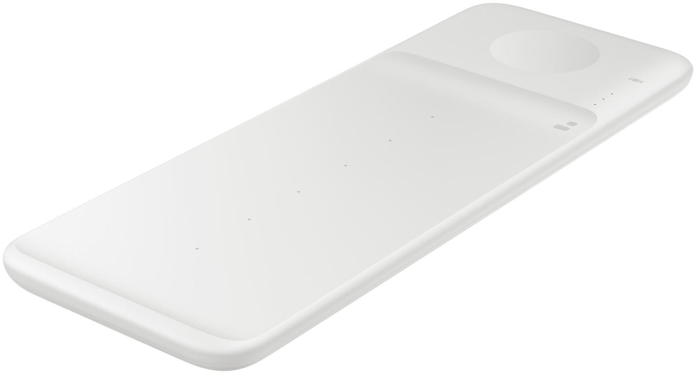 SAMSUNG Pad Induction TRIO Watch, Charge Rapide 7,5W x2 Blanc
